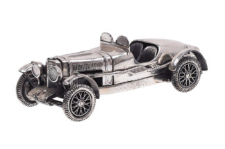 Aston Martin Vintage Antique Car Silver 800