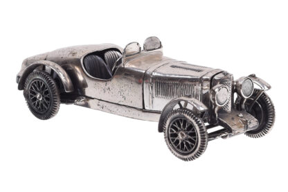 Aston Martin Vintage Antique Car Silver 800 – Bild 2