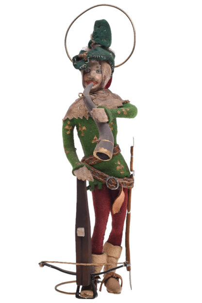 Prof. Helmut Krauhs Schütze mit Armbrust, Knappe Figurine – Bild 5