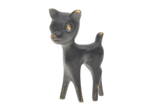 Bronzefigur Hertha Baller kleines Bambi Reh