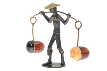 Rohac RR Chinese Figurine Salt and Pepper Shaker Holder – Bild 2