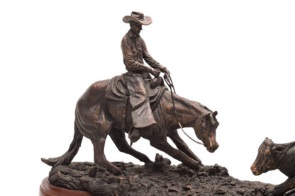 Western Figure Rodeo Szene Cowboy Lineman – Bild 4