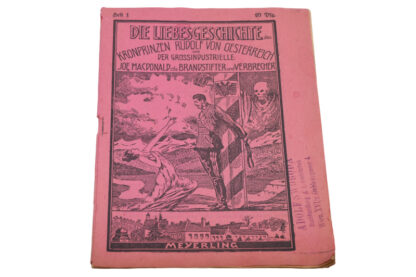Zeitschrift Die Liebesgeschichte Kronprinz Rudolf von Österreich