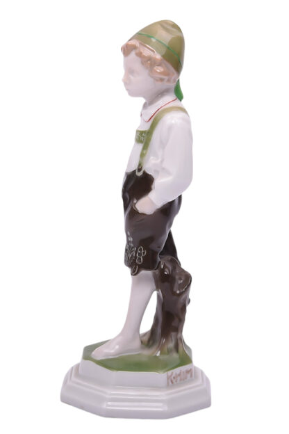 Rosenthal Porzellan Figur Tiroler Bub Karl Himmelstoss – Bild 3