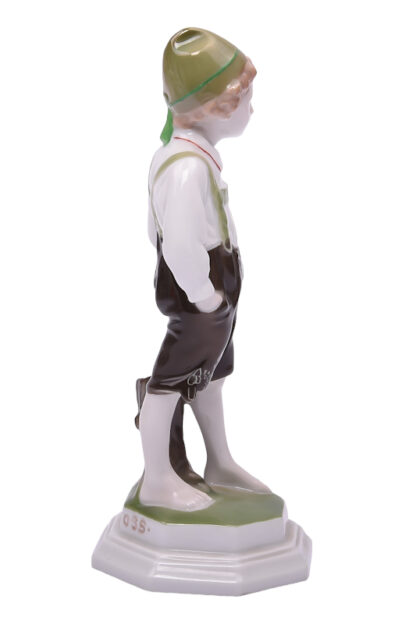 Rosenthal Porzellan Figur Tiroler Bub Karl Himmelstoss – Bild 5