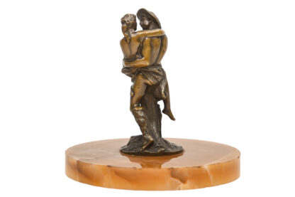 Bronzefigur Liebespaar 1880-1900 Vintage – Bild 4