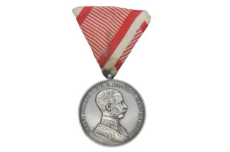 Grosse silberne Tapferkeitsmedaille Kaiser Franz Joseph I