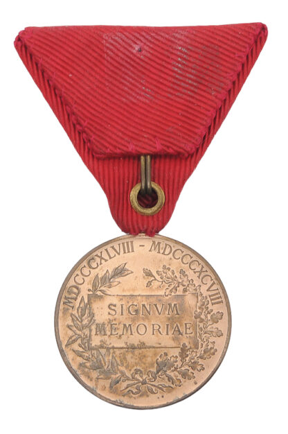 Jubilläums Medaille Signum Memoriae 1898 – Bild 3