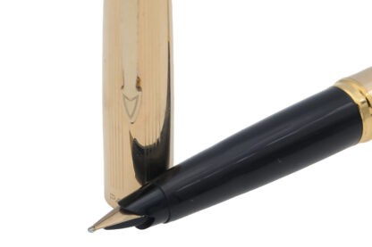 Parker Füllfeder Fountain Pen Goldplated Vintage – Bild 6