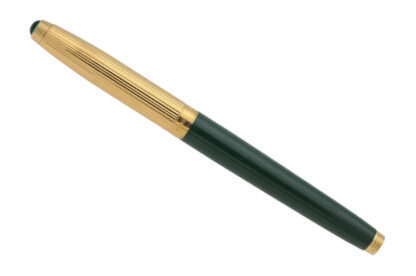 Parker Füllfeder Fountain Pen Gold/Grün Goldfeder 585/14K Vintage – Bild 3