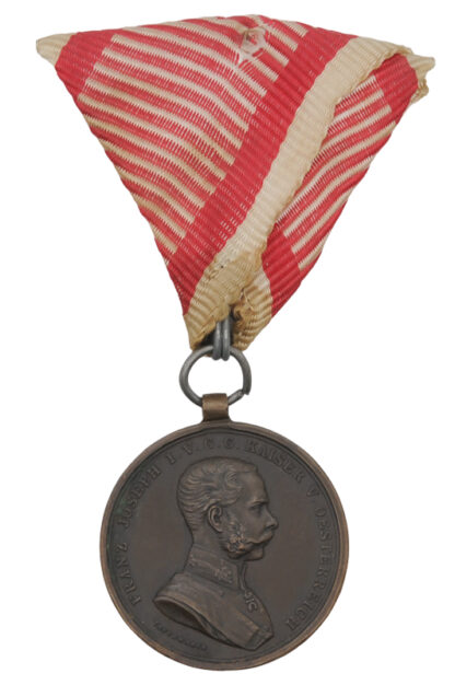 Tapferkeitsmedaille Bronze Kaiser Franz Josef – Bild 2
