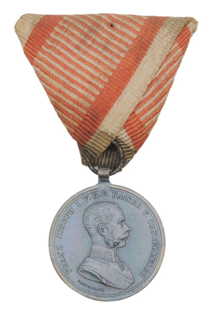 Tapferkeitsmedaille Silber Kaiser Franz Josef – Bild 2
