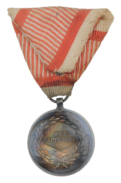 Tapferkeitsmedaille Silber Kaiser Franz Josef – Bild 3