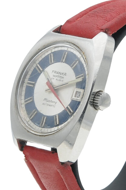 Franka Watch Mustang Automatic Armbanduhr Vintage – Bild 2