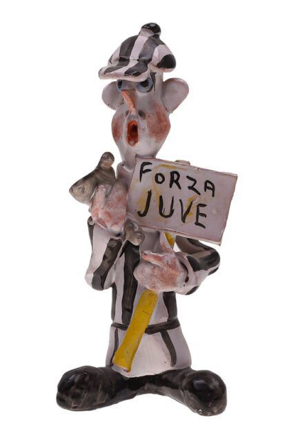 Keramik Figuren Karikaturen Fussballclub Juventus Turin – Bild 2