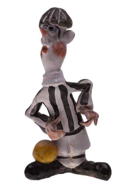 Keramik Figuren Karikaturen Fussballclub Juventus Turin – Bild 4