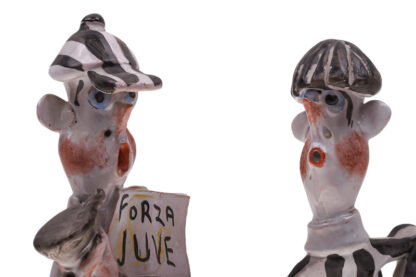 Keramik Figuren Karikaturen Fussballclub Juventus Turin – Bild 7