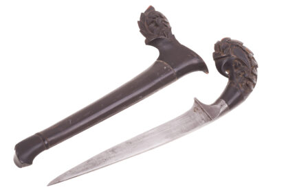 Knife with Sheath Sumatra ca 18th-19th Century – Bild 5