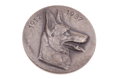 Medaille 1912-1937 Ehrenpreis des Ö.S.V Schäferhund – Bild 3