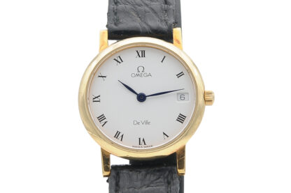 Omega De Ville 14k Gold Watch Armbanduhr