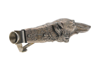 Vintage Cigar Cutter Zigarrenschneider Windhund Greyhound – Bild 2