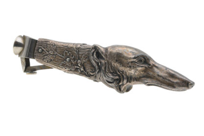 Vintage Cigar Cutter Zigarrenschneider Windhund Greyhound – Bild 3