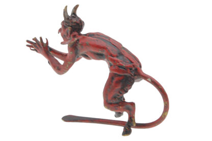 Wiener Bronze Teufel Satan Firma Bergmann Wien – Bild 4