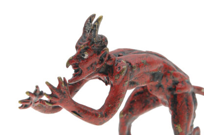 Wiener Bronze Teufel Satan Firma Bergmann Wien – Bild 5