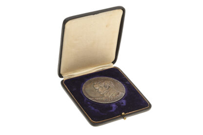 Medaille Wiener Schubertbund 1925 im Orignialetui – Bild 2