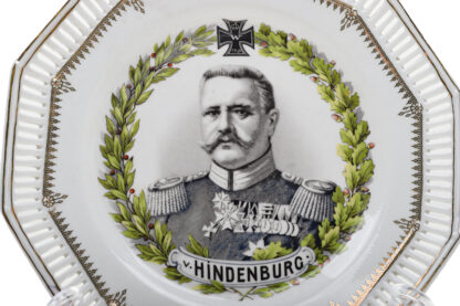 Teller mit Porträt Hindenburg – Bild 2