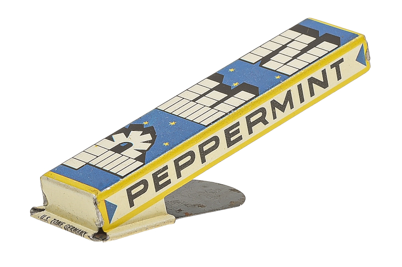 Vintage PEZ Peppermint Klick Klack 1 Vintage Pez Klick Klack