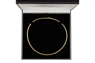 Damen Halskette Collier Goldband 585