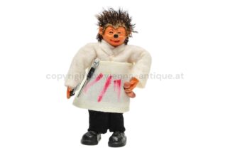 Peter Mecki Figur Fleischhacker
