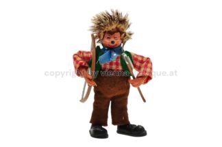 Peter Mecki Figur Holzfäller weiß