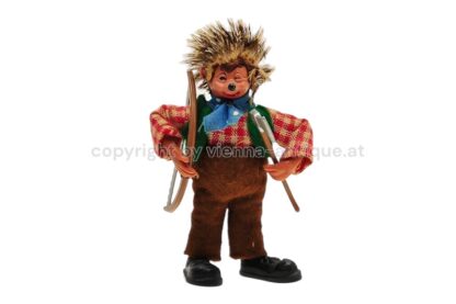 Peter Mecki Figur Holzfäller weiß