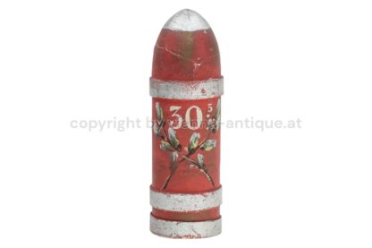 WW1 Grabenarbeit Granate 30,5cm Mörser mit Glockenspiel Candybox