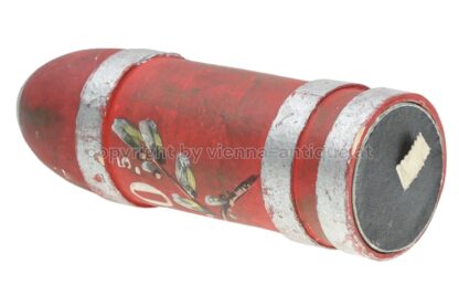 WW1 Grabenarbeit Granate 30,5cm Mörser mit Glockenspiel Candybox – Bild 7