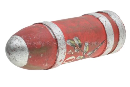 WW1 Grabenarbeit Granate 30,5cm Mörser mit Glockenspiel Candybox – Bild 6