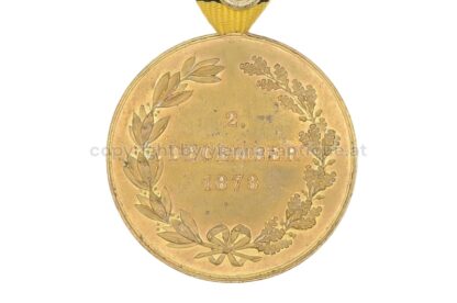 Kriegs Erinnerungs Medaille 1873 – Bild 4