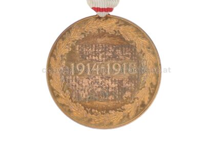 Kriegserinnerungs Medaille Österreich 1914-1918 mit Schwerter – Bild 4