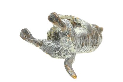 Wiener Bronzefigur Katze mit Jungem – Bild 4