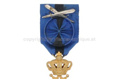 goldenes Ritterkreuz zum belgischen Orden König Leopold II mit Lorbeer – Bild 4
