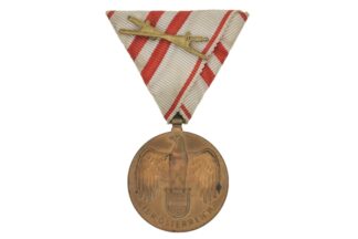 Kriegserinnerungsmedaille Österreich 1914-1918 mit Schwerter