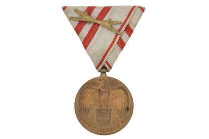 Kriegserinnerungsmedaille Österreich 1914-1918 mit Schwerter