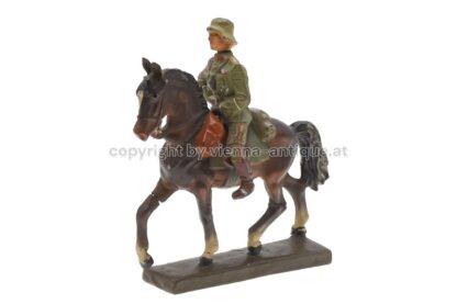 Lineol Soldat Offizier zu Pferd