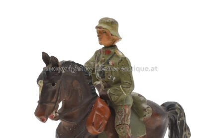 Lineol Soldat Offizier zu Pferd – Bild 4