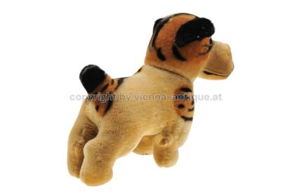 Steiff Bully Bulldog Vintage ca 1950 Made in US Zone Länge 25cm – Bild 2