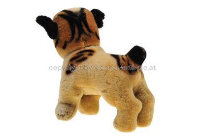 Steiff Bully Bulldog Vintage ca 1950 Made in US Zone Länge 25cm – Bild 3