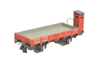 Rivarossi H0 Güterwaggon mit Bremserhaus