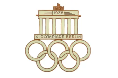 grosses Olympia Abzeichen XI. Olympiade Berlin 1936